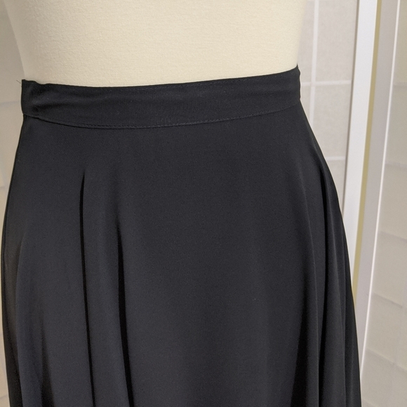 Vintage 60s Swing Rockabilly Black Skirt XS - Picture 2 of 5